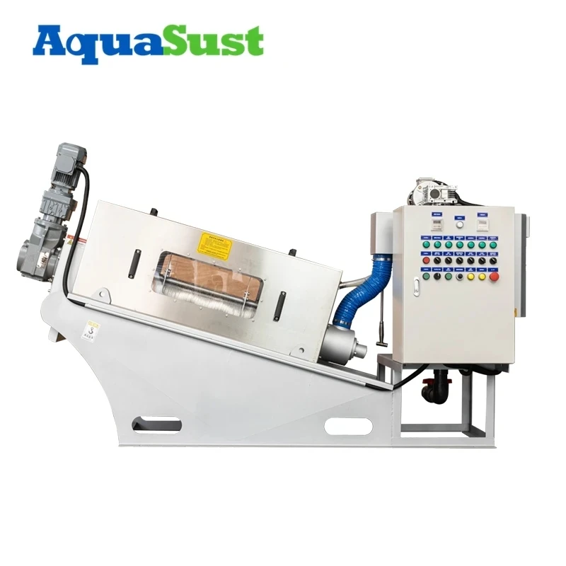 High Capacity Sludge Dewatering Machine