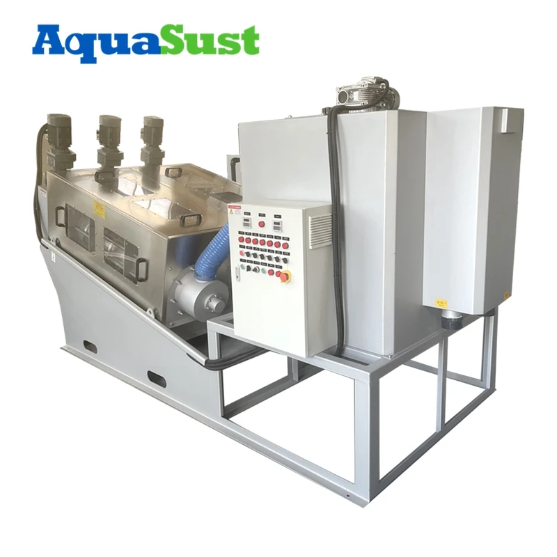 Small Capacity Sludge Dewatering Machine